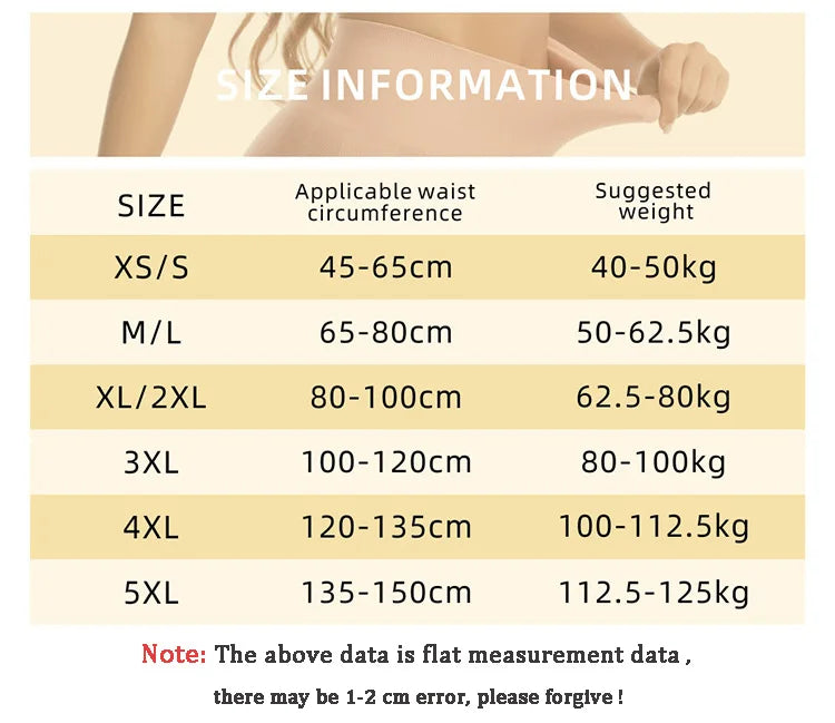 High Waist Trainer Panties Shapewear for Women Tummy Control Hip Butt Lifter Shorts Slimming Sheath Ladies Mid Thigh Body Shaper