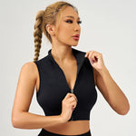 Seamless Women Sporty Top Women Sleeveless Tops T-shirt Sportswear Woman Gym Tank Top Sports Yoga T-shirts Female Clothing
