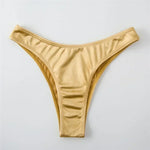 Sexy U Shaped Bandeau Bikinis Sets Mujer Strapless Swimwear Women Gold Swimsuit Bathing Suit Biquinis Brazilian Bikini Swim 2026