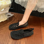 Fashion SummerBreathable Shoes 2026 New in Light Casual Offer Flat Flowers Rhinestone Ladies Footwear