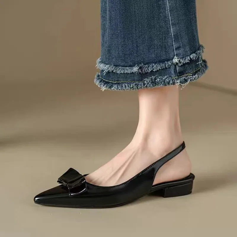 NewWomen Sandal Shoes Fashion Slingback Shoes Thin High Heel OutdoorNew Woman
