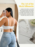 Thin Lace Underwire Plus Size Bra Women White Mesh Embroidery Lightweight Breathable Full Coverage Sheer Lingerie MR2936