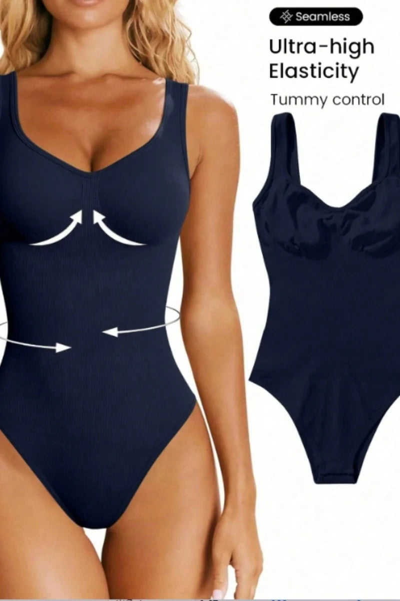 Women's sports clothing, low neck suspender, top yoga fitness bodysuit, tight fitting clothing, women's underwear, women's sexy
