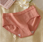 3Pcs Women's Cotton Underwear Panty Cute Sexy Panties Female Seamless Underpants Solid Color Panty Intimates Women Lingerie S-XL