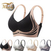 Powerful Push up Seamless Bra Women Gathered Up Wireless Bra Soft Full Coverage Support Adjustable Underwear Anti Sagging Bra