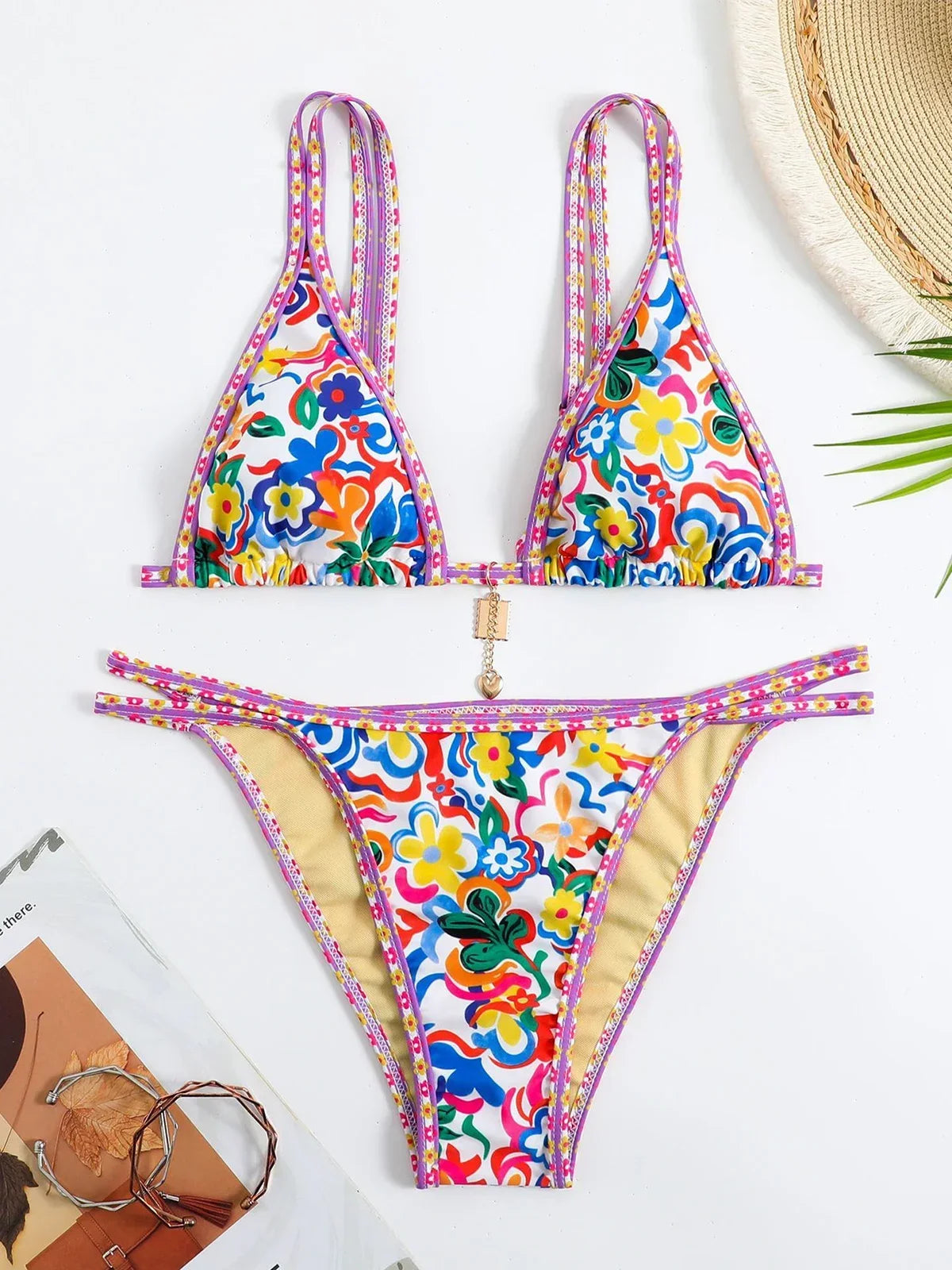 Printed Micro Bikinis 2026 Brazilian Bikini Women Swimwear Female Swimsuit Two-pieces Bikini Set Bathing Suit Swim Beach Wear