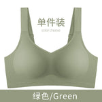 MOYISU Jpanese Kawaii Beach Bralette | Breathable 3D Jelly Support Bra Summer Slim Silhouette | No Show Minimizer & Wire-Free |