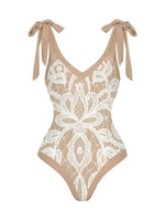 2026 String One Piece Swimsuit & Vent Skirt Padded Sexy Swimwear Women Bathing Suit Female Swimming Summer Beachwear Bodysuit