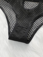 Lace women's underwear high-end sexy transparent lace low waist hollow out easy to wash and dry triangle pants Z2637
