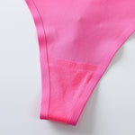 Sexy Thong Women Underwear Briefs Panties Dog Heart Banana Seamless Low Rise Yoga G String Bikini Girls Female Panty