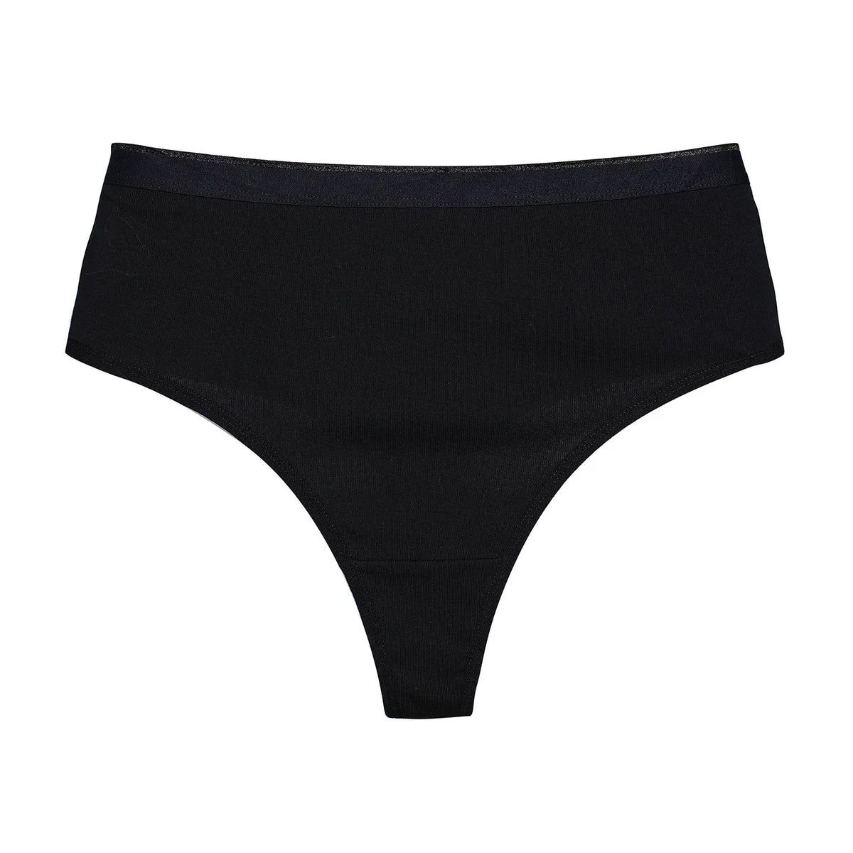 1PC Thongs Women Cotton Panties Female High Rise G-String Sexy High Leg Cut Bikini Solid Color T-back Breathable Lingerie S-L