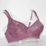 Womens Lace Bras Transparent Underwire Bra Sexy Lingerie Underwear Perspective Plus Size Bralette Large Cup 34-44 B C D DD E F
