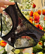 2026 Mid-waist Lace Panties Seamless Soft Mulberry Silk Bottom Crotch Women's Lace Panties Women