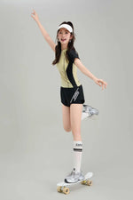 New Split Swimsuit for Women, Conservatively Concealed and Slimming, Swimming Pool Exclusive for Girls' Vacation Swimsuit