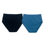 2Pcs/Set Women Cotton Panties High Waist Briefs Breathable Underwear Female Underpants Plus Size Sexy Lingerie S-XXL 8 Colors