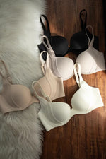 MOYISU Anti-Sag Full Coverage Bra Small Bust | Wireless Push Up Lift | Seamless Bralette for Summer Cooling Comfort CA Underwear