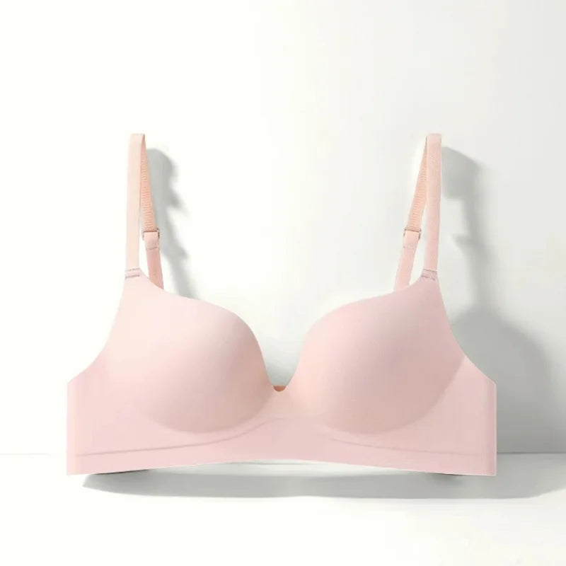 Push-Up Bras Seamless Underwear Women Gathered Small Chest Bralette Sexy Lingerie Without Steel Rings Comfort Breathable Bra