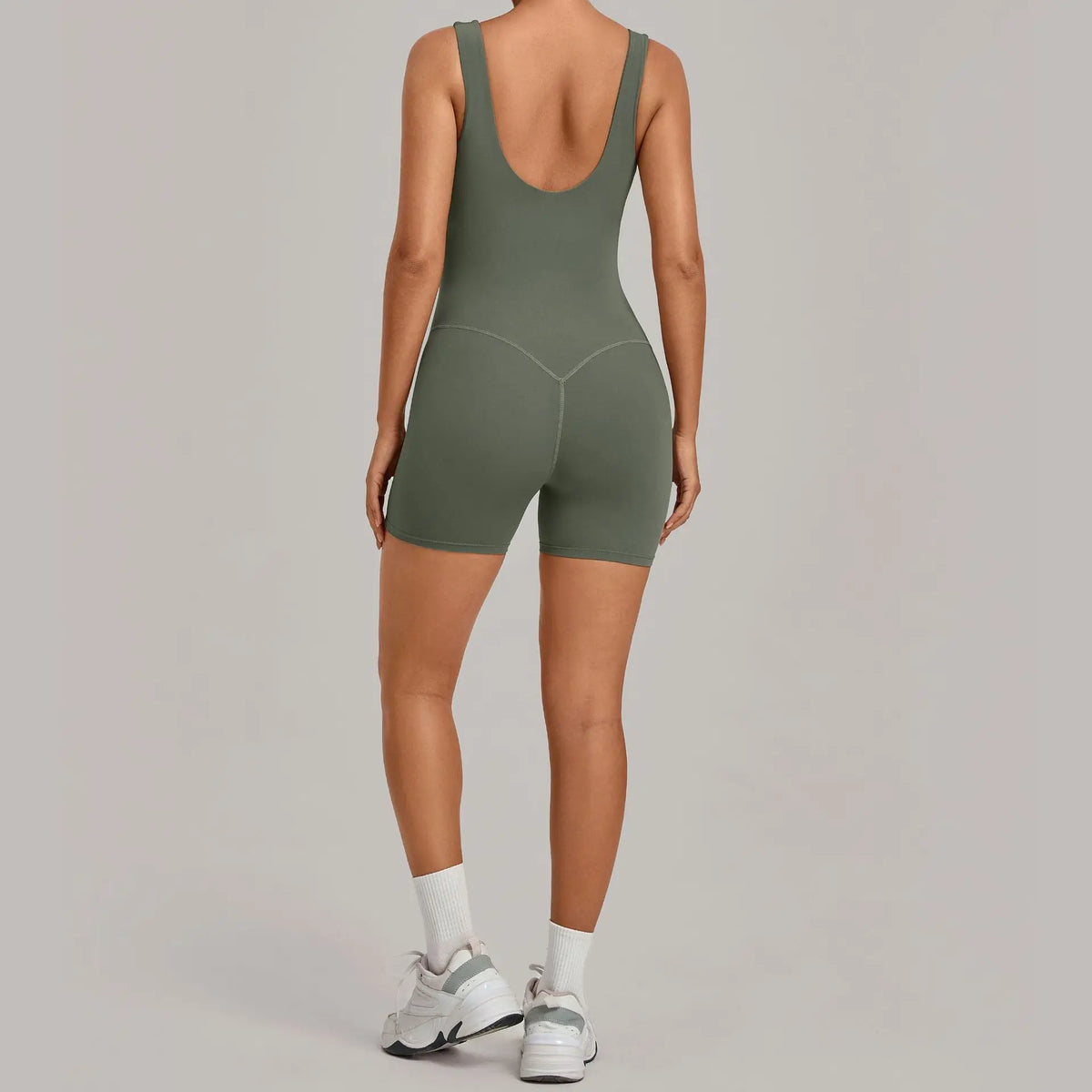 Women's Seamless Yoga Jumpsuits Fitness Sports Gym Beauty Backless Slim Fit Sling One-piece Running Workout Training Bodysuits