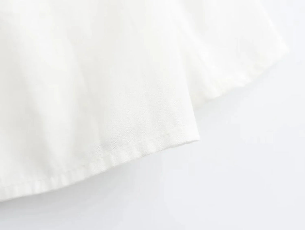 Foridol Solid White A-line Long Skirt Spring Summer Women Elegant Pleated Skirt Bottoms 2025 High Waist Female Faldas Mujer