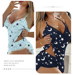 Sexy Lace TrimNightgown Set Large Size Home Wear Strap Sleepwear Two Piece Set Hot Sale