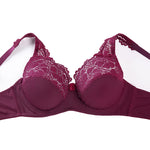 Fashion Bras For Womens Lingerie Lace Bra Underwire Plus Size Brassiere Sexy Underwear BH TopB C D DD E F Cup