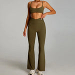 2 Pieces Sportswear Women Yoga Set Gym Clothes Sportswear Yoga Suits Fitness Set Tracksuits Sports Bra Gym Outfits Leggings