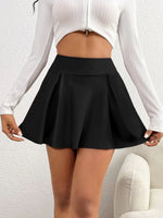 High Waist Athletic Short Skirt Summer Ice Silk Soft Anti Exposure Built In Shorts Skort Yoga Fitness Tennis Quick Dry Skirts
