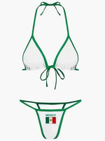 Extreme Mini Micro Brazilian Bikini Women Swimwear Female Swimsuit Two-pieces Bikini Set Thong Halter Bathing Suit Swim Lady
