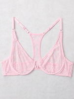 Womens Front Button Lace Bra Underwire Underwear Elegant Embroidery Trendy Breathable Casual Plus Size Lingeire A B C D E F Cup