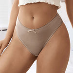 Panties Bikini for Women Seamless Underwear For Women Sexy Hipster Panties Breathable Bikin Pack of Panties for Women Random