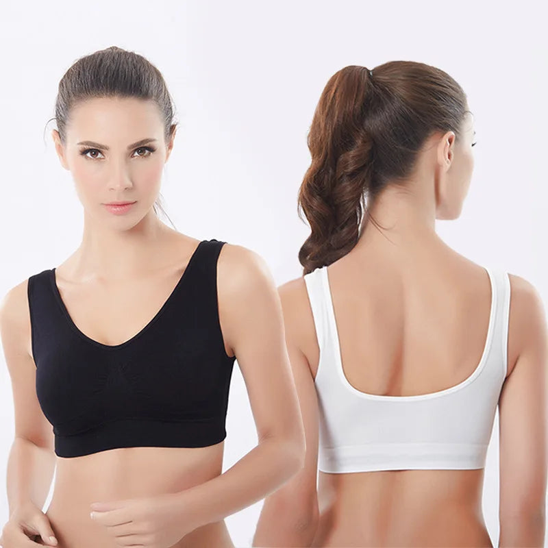 L-XXL Women Seamless Sexy Lace Bra Wireless Beauty Back Lingerie Push Up sports running Bra Cozy Chest tube Top bralette