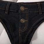 Sexy Low Waist Mini Denim Shorts Women Summer Beach Short Pants Jeans Woman Fashion Womens Club Party Jean Micro Shorts LTMW