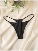 Low Waist Cotton Thong Women Panties Sexy Briefs T-back Bikini Underwear Seamless G String Sports Female Lingerie Size S-XXL
