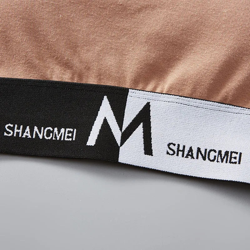 Women Racerback Cotton Blend Sports Cami Bra Stretch One Size Casual Daily Under Top Color Block Letter Band Tank Top