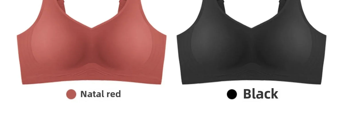 MOYISU Jpanese Kawaii Beach Bralette | Breathable 3D Jelly Support Bra Summer Slim Silhouette | No Show Minimizer & Wire-Free |