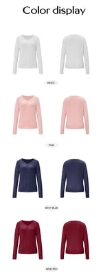 Phantasy Retro Solid Color Sweater Winter Women's V-Neck Casual Simple Loose Knit Sweater Trendy Spring Autumn Winter Sweater