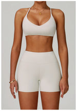 Gym Bras Cross Shoulder Straps Sports Underwear Anti-Sweat Fitness Top Women Yoga Bra Shockproof Crop Top Push Up Workout Tops