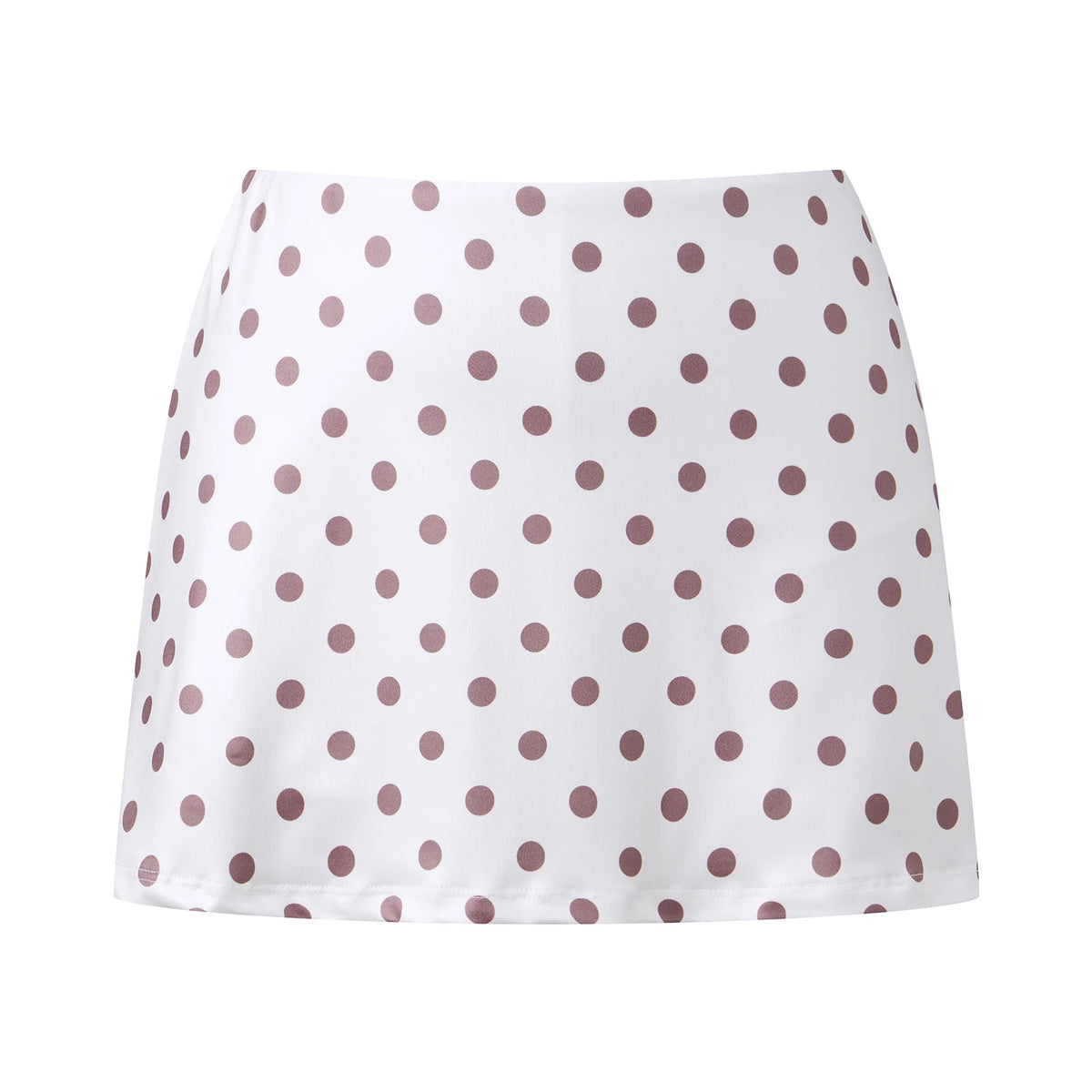 Women's Fashion Skorts Mini Skirts Dot Print Short Skirts Summer Casual Skirts for Party Streetwear