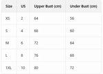 3Pcs Summer Solid Strapless Wireless Women's Bralette Front-Clasp Push up Bra Comfort Unlined Underwear