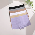 Women's Seamless Panties Sports Boxers Underwear Female Solid Color Comfortable Briefs Cozy Lingerie Intimate Underpants S-XL