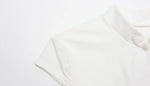 Ahagaga Fashion Women's Summer Club T-Shirt Tops Versatile Waist-cinching Chest Hollow Out Short Sleeves Y2k Sexy Female Casual