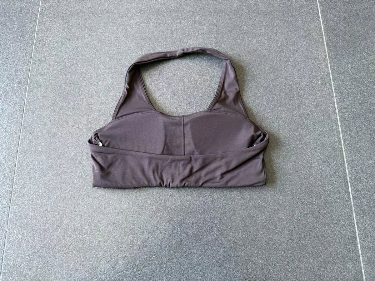 Sexy Fitness Bra Women Sports Sports Bra Halter Top High Support Push-up Open Back Running Gym Wear Yoga Bra Workout Underwear