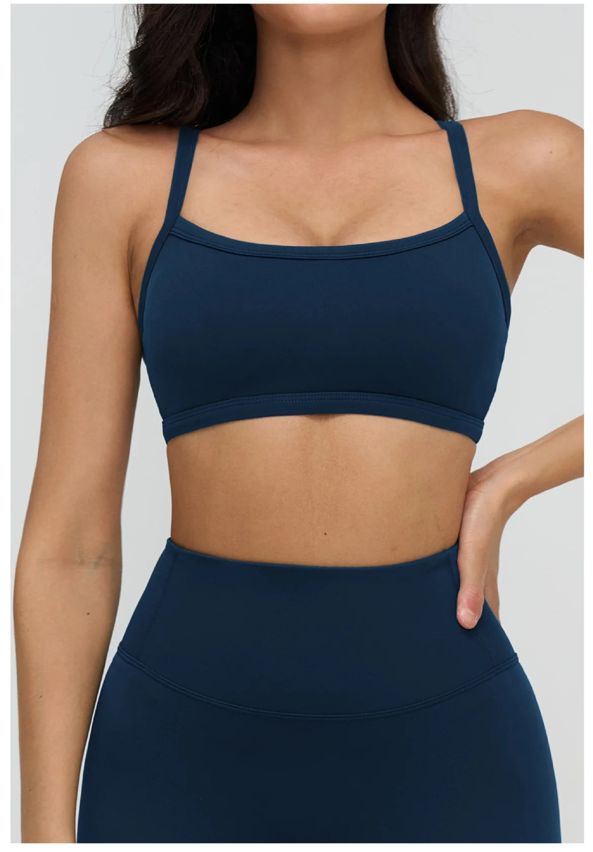 Beautiful Back Women Workout Bra Fitness Underwear Tights Yoga Vest High Strength Shockproof Gym Sports Top Push Up Chest Pad