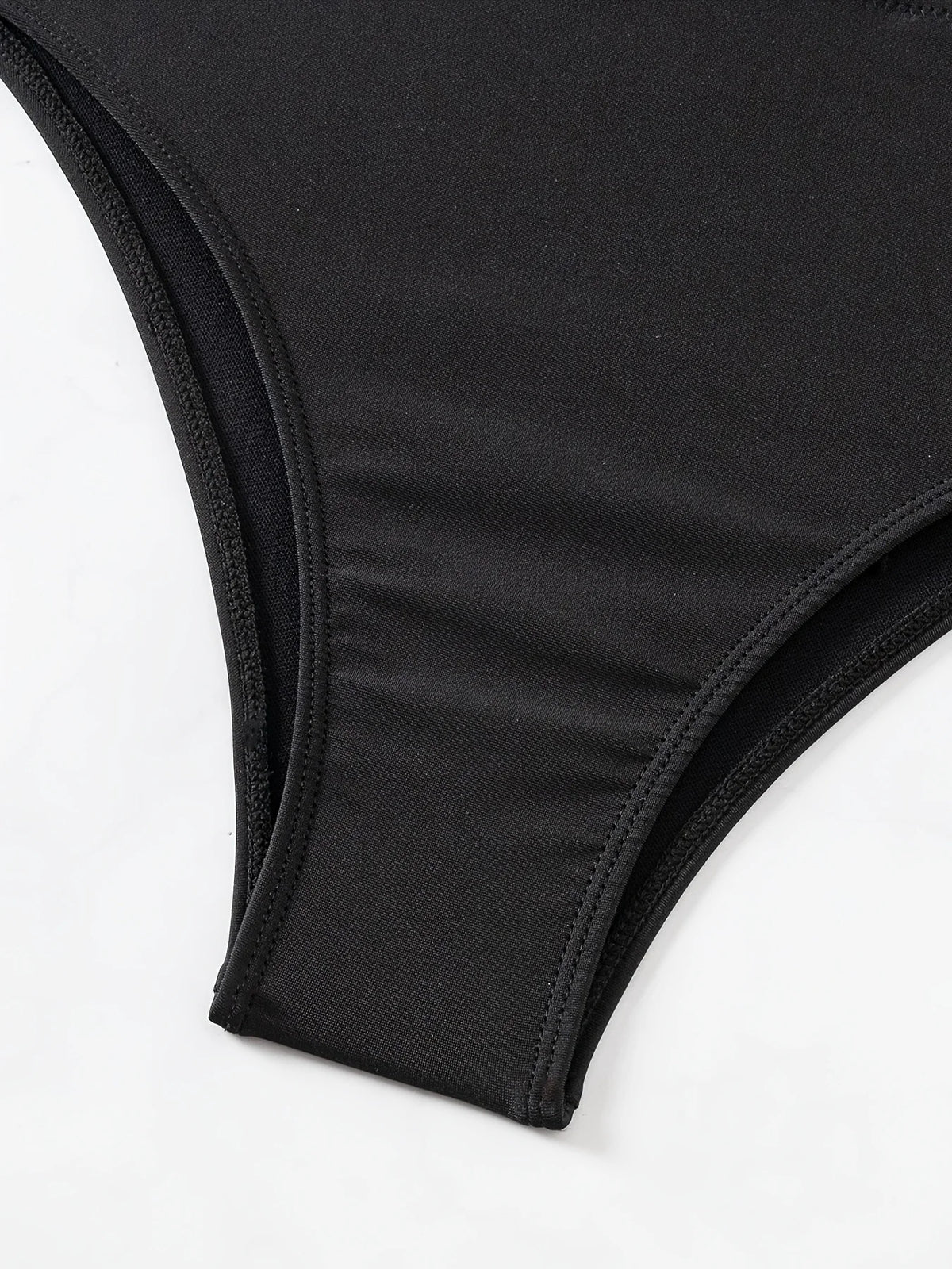 ZTVitality Sexy Black Bikini Set 2025 New Arrival Padded Bra Halter Bandage High Waist Swimsuit Women Swimwear Summer Beachwear