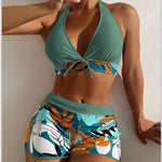 Plus Size Women's Swimsuit Tankini Boxer Bikini 3XL 4XL 5XL