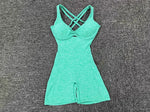 Adjustable double straps Open backV shape back design Scrunch butt No front seam Flatlock InseamRemovable pads BODYSUIT