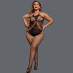 New Hot Style Desire Lingerie Sexy Black Women Sheer Mesh Hollow Out Pantyhose Women Underwear Crotchless Erotic Bodystocking