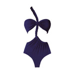 New 3Pcs Crochet Bikini Women Swimsuit Sexy Swimwear Halter Biquini Push Up Swim Suit Strappy Bodysuit Female Bathsuit Beachwear