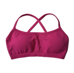 Sports Bra Women Padded Yoga Top Seamless Gym Bra Top Back Cross Workout Tank Top Push Up Fitness Crop Top Running Underwear