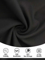 Black Sexy High Waisted Legging Peach Butt Soft Body Naked Feel Moisture WickingYoga Pants Women's Plus Size Fitness Sportswear